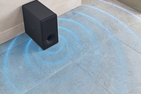 Sony SA-SW3 Wireless 200W Subwoofer for HT-A9/A7000 | Sony | Subwoofer for HT-A9/A7000 | SA-SW3 | 200 W | Black | Wireless conne