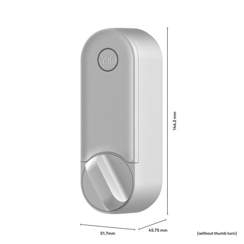Inteligentny zamek do drzwi Yale Linus Smart Lock L2 (EFIGS, Silver)