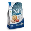 FARMINA N&D Ocean Dog Salmon, Cod&Cantaloupe - sucha karma dla psa - 2,5 kg