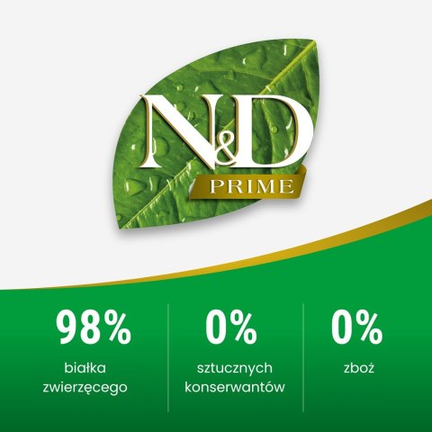 FARMINA N&D Prime Boar & Apple Adult - sucha karma dla kota - 5kg