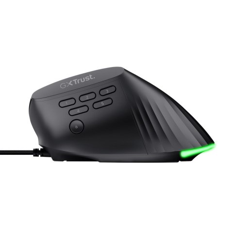 Mysz gamingowa TRUST GXT145 REXXA ergo czarna