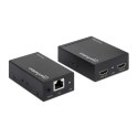 EXTENDER HDMI PO SKRĘTCE CAT6/6A DO 50M Z IR ORAZ POC