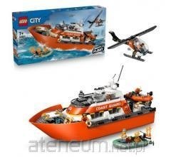 LEGO CITY 60504 Łódź ratunkowa i helikopter straży przybrzeżnej