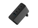 NATEC ŁADOWARKA SIECIOWA RIBERA GAN 3X USB-C 1X USB-A 100W CZARNA