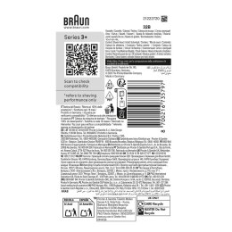 Braun Series 3 735797 akcesoria do golenia Głowica goląca