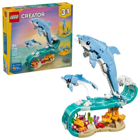 LEGO CREATOR 3 W 1 31385 Zwierzęta morskie: piękny delfin