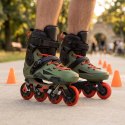 NA1601 ŁYŻWOROLKI SLALOMOWE SLAYD ZIELONE ROZM. 37 NILS EXTREME