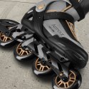 NA22151 ŁYŻWOROLKI ARMOUR SZARE ROZM. 38 NILS EXTREME