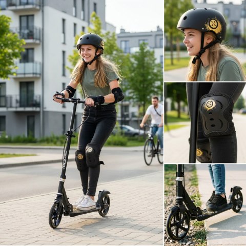 H320 ZESTAW OCHRANIACZY FLY ZŁOTY ROZM. XL NILS EXTREME