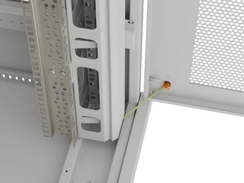 Lanberg FF01-8047-23SL stojak 47U Stojak wolnostojący Szary