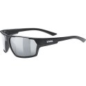 Okulary polaryzacyjne Uvex Sportstyle 233 P - black matt/litemirror silver