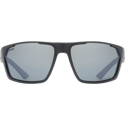 Okulary polaryzacyjne Uvex Sportstyle 233 P - black matt/litemirror silver