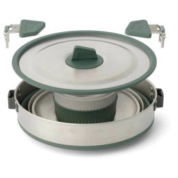Zestaw naczyń Sea to Summit Detour SL Steel One Pot 3L 5P
