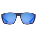 Okulary polaryzacyjne Uvex Sportstyle 233 P - deep space matt/mirror blue