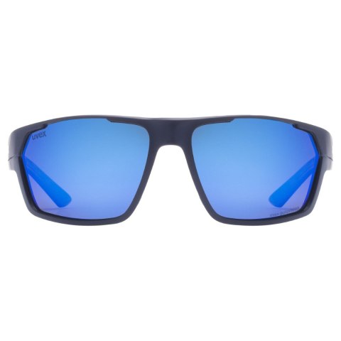Okulary polaryzacyjne Uvex Sportstyle 233 P - deep space matt/mirror blue