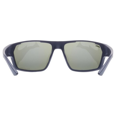 Okulary polaryzacyjne Uvex Sportstyle 233 P - deep space matt/mirror blue
