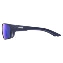 Okulary polaryzacyjne Uvex Sportstyle 233 P - deep space matt/mirror blue