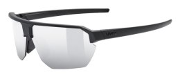 Okulary przeciwsłoneczne Uvex Vectiv Set - black matt/mir.silver
