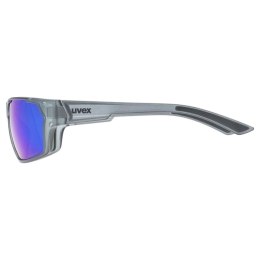 Uvex sportstyle 233 P Okulary do wielu sportów Unisex Oprawki pełne Szary