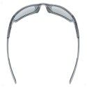 Uvex sportstyle 233 P Okulary do wielu sportów Unisex Oprawki pełne Szary