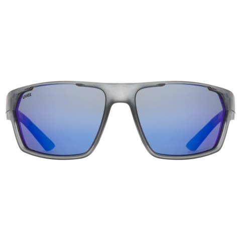 Uvex sportstyle 233 P Okulary do wielu sportów Unisex Oprawki pełne Szary