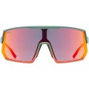 Uvex sportstyle 235 Okulary do wielu sportów Unisex Półobwódkowe Zielony, Czerwony