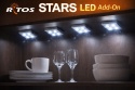 LED gwiazdki meblowe RITOS STARS 5 szt zimna biel Add-On