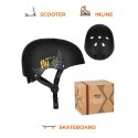 MTW001 FLY KASK ZŁOTY L(58-61CM) NILS EXTREME