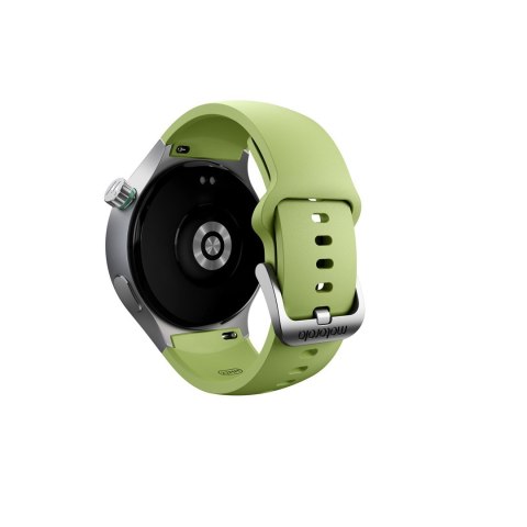 Motorola Moto Watch 512MB Silver_Stainless Steel + Herbal Garden_Silicone Silver