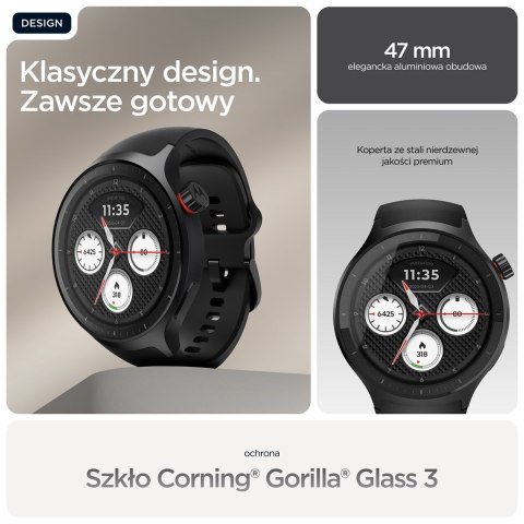Motorola Moto Watch 512MB Volcanic Ash_Silicone Black