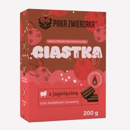 Paka Zwierzaka Jagnięcina z żurawiną przysmak 200g