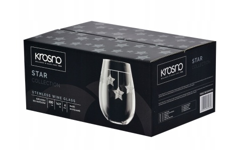 Szklanki do napojów Krosno 500 ml 6 szt.