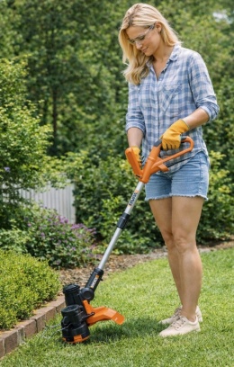 WORX PODKASZARKA 550W WG118E 2w1 KRAWĘDZIARKA TRYMER TRAWY