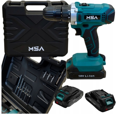 Wkrętarka MSA zasilanie akumulatorowe 18 V msa-cd18v