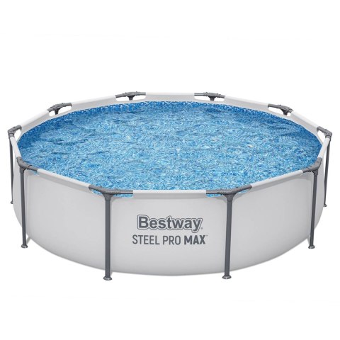Basen ogrodowy stelażowy 305 x 76 cm zestaw 4w1 Bestway 56406