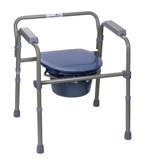 Krzesło toaletowe składane 3w1  (OUTLET)