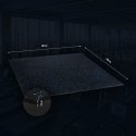 POS15 PODŁOGA GUMOWA POD SPRZĘT FITNESS BLACK/BLUE II GATUNEK