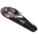 ALUMTEC 330K ZESTAW RAKIET DO BADMINTONA NIEBIESKI+ORANGE WISH