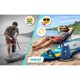 Pompka elektryczna do materaca pontonu SUPa + 6 przejściówek 12V Neo-Sport NS-713