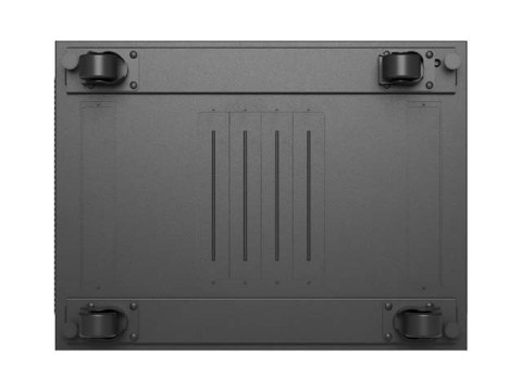LANBERG SZAFA INSTALACYJNA RACK STOJĄCA 19" 24U 600X800 CZARNA DRZWI PRZESZKLONE LCD (FLAT PACK) V2