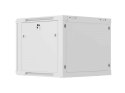LANBERG SZAFA INSTALACYJNA RACK WISZĄCA 19" 9U 600X600 SZARA DRZWI PERFOROWANE (FLAT PACK)