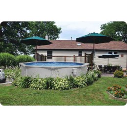 Basen ogrodowy panelowy całoroczny 366 x 122 cm 13w1 Bestawy 56574