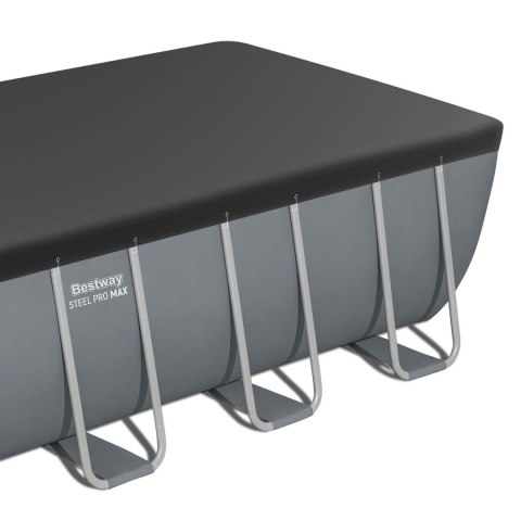 Basen ogrodowy stelażowy 488 x 244 x 122 cm 12w1 Bestway 56670