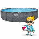 Basen ogrodowy stelażowy 671 x 132 cm 11w1 Bestway 561JZ