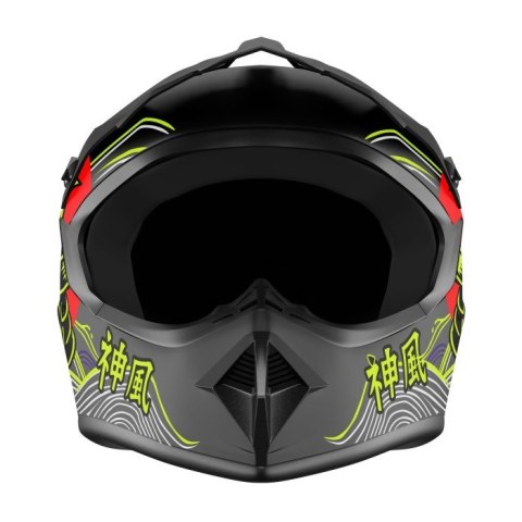 Kask pełny Kamikaze Tokyo Drift AKC208 rozmiar L