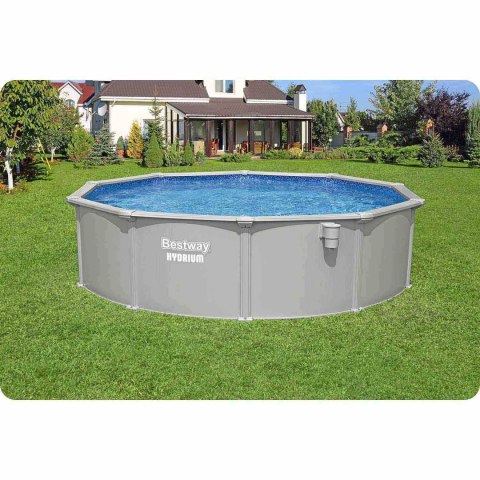 Basen ogrodowy panelowy całoroczny 457 x 122 cm 13w1 Bestawy 56384