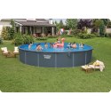 Basen ogrodowy panelowy całoroczny 732 x 132 cm 13w1 Bestawy 561RP