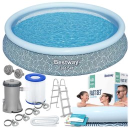 Basen ogrodowy rozporowy 457 x 107 cm 11w1 Bestway 57372