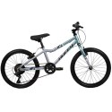 Rower Huffy Literide Alu 20" srebrno-turkusowy (23005W)
