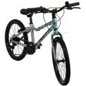 Rower Huffy Literide Alu 20" srebrno-turkusowy (23005W)